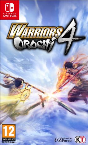 Copertina del gioco Warriors Orochi 4 per Nintendo Switch